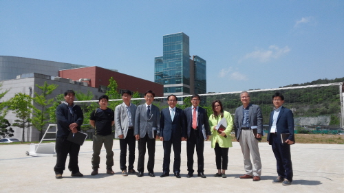 경기캠퍼스 체육편의시설 및 차선도색 공사 완료