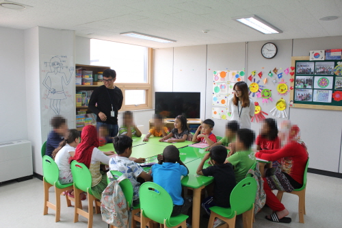 GTU 사업단 「난민아동 적응 교육」실시