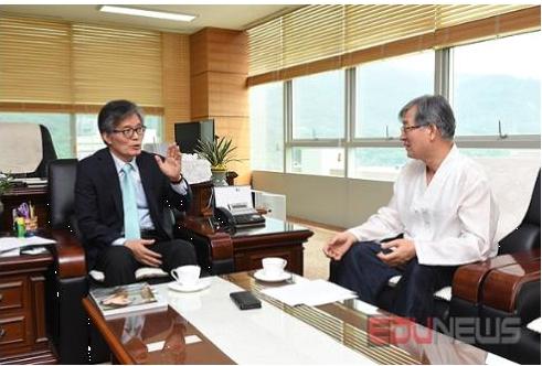 (에듀뉴스) 고대혁 총장 인터뷰